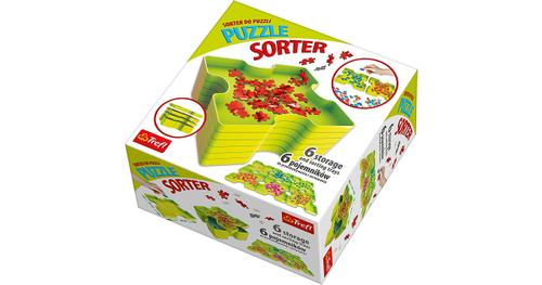 Puzzle-Sortierschalen, 6 Stück stapelbar