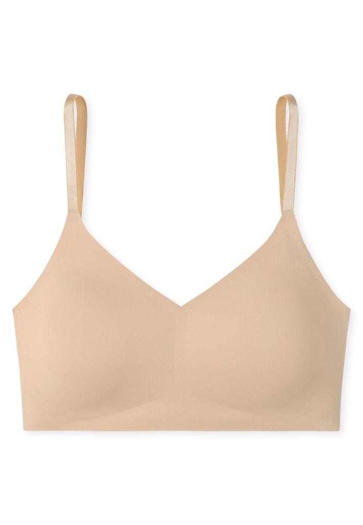 Bustier mit Pads Beige 44