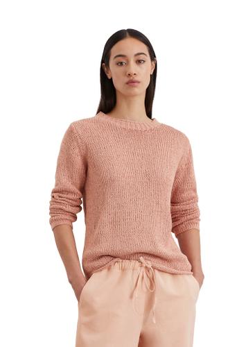 Strickpullover slim Rot XL