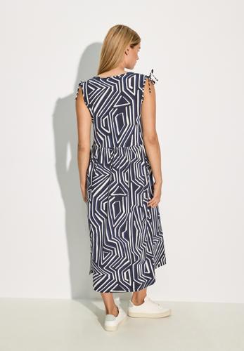 Jersey Kleid mit Print XXL - Universal Blue