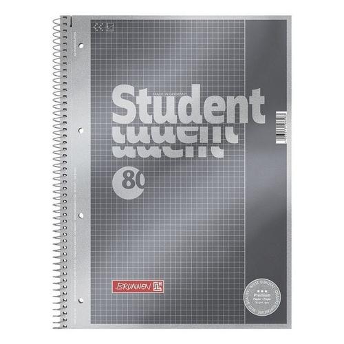 BRUNNEN Collegeblock A4 kariert (26), Premium-Papier »Student Premium«