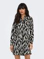 ONLCORY LIFE L/S V-NECK TUNIC WVN NOOS Schwarz S