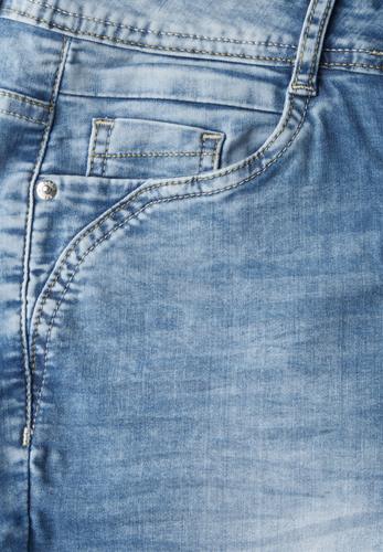 Capri Jeans 28/3/4 Hosen - Light Blue Authentic Washed