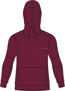 ASICS Damen Hoodie TAILORED OTH HOODY M in Rot