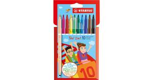 Filzstift und Fineliner in einem, Trio 2 in 1