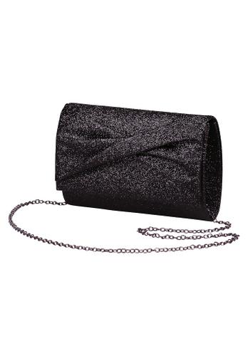 Clutch-Tasche Schwarz OS