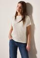 Struktur-T-Shirt M - Vanilla White