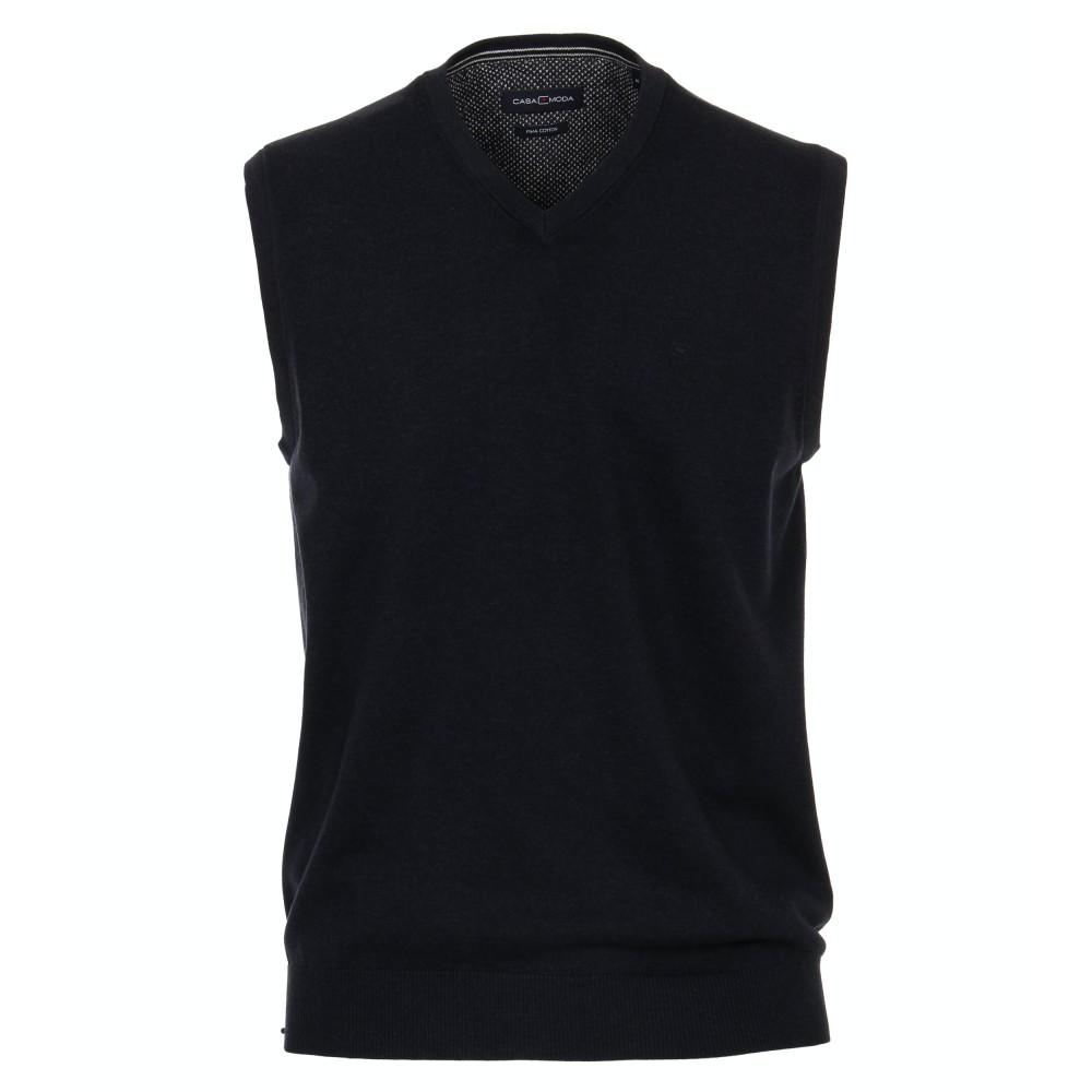 Pullunder uni 004460 XXL - Blau