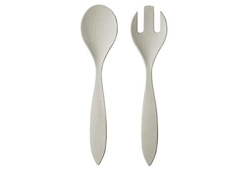 Salatbesteck 'Natur-Design' 2-teilig