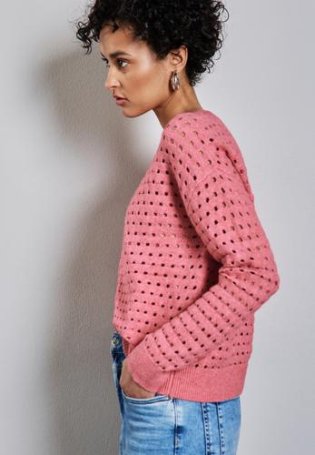 Strukturpullover 42 - Sugar Coral Mel.