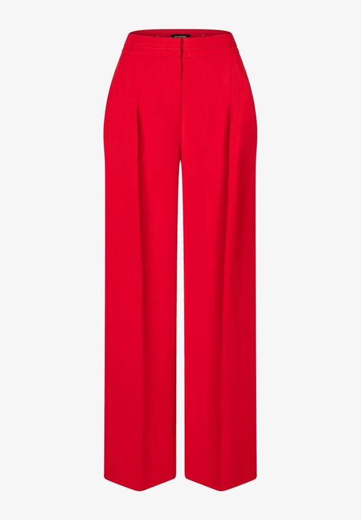 weite Hose soft red Frühjahrs-Kollektion Rot 40