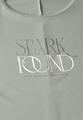 T-Shirt mit Wording Grün 40
