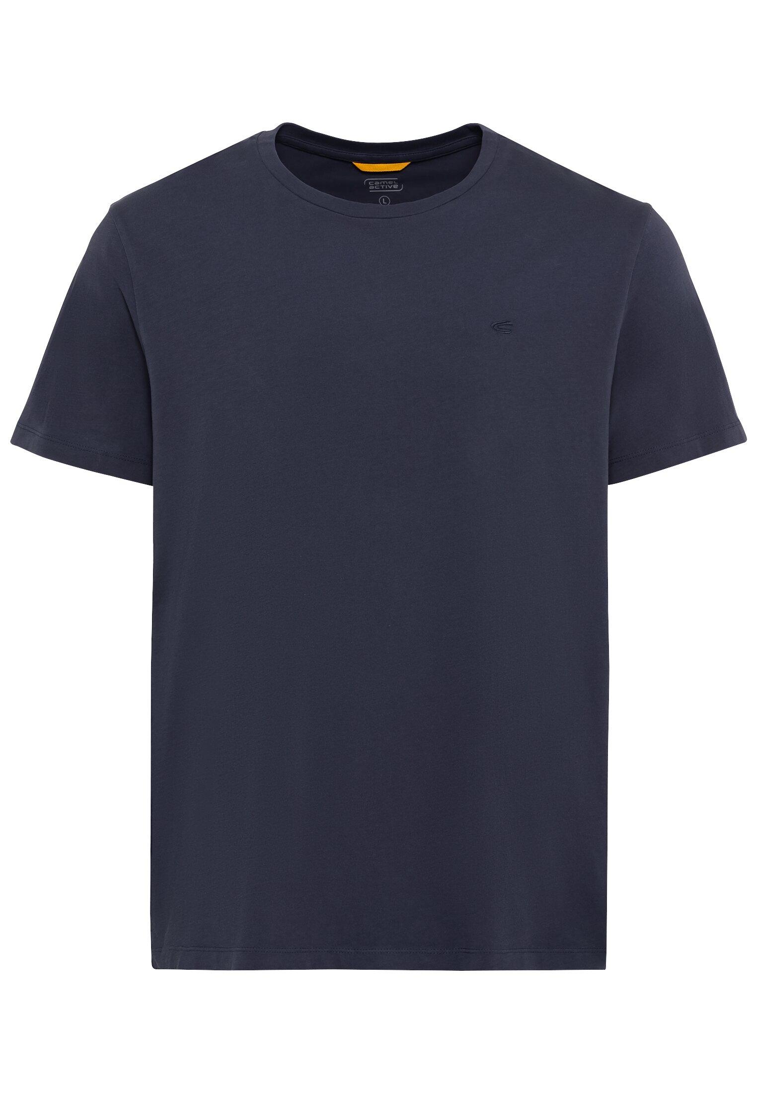 Basic T-Shirt aus nachhaltigem Organic Cotton Blau 5XL