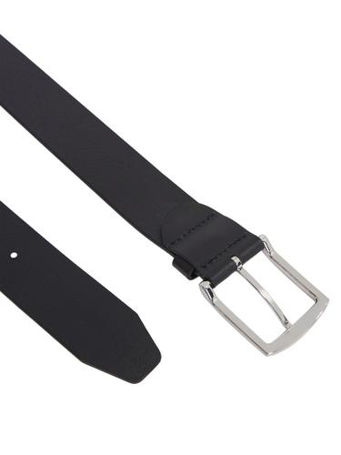 TOMMY HILFIGER Ledergürtel NEW DENTON BELT - Schwarz / 85