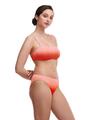 Swim One Size Bügelloser T-Shirt Bikini BH (variabel) M/L - Tie & Dye Orange