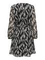 ONLCERA LIFE 3/4 SHORT DRESS WVN NOOS XS Normal geschnitten - Black
