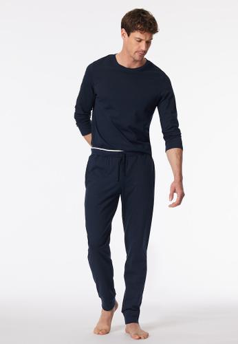 Hose lang Blau 48