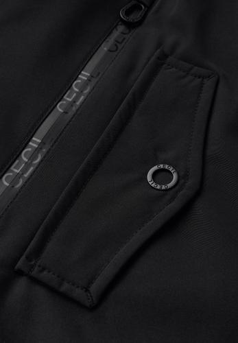 Parka mit abnehmbarer Kapuze XL - Black