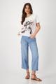 T-Shirt mit Cowgirl-Print 36 - Cream