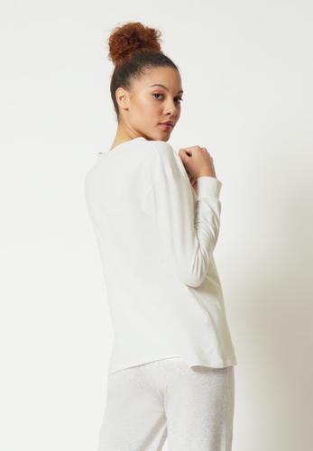 Skiny Damen Shirt langarm Night In Mix & Match 44