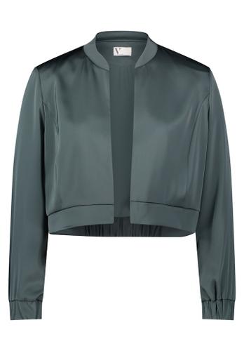 Blouson Grau 34