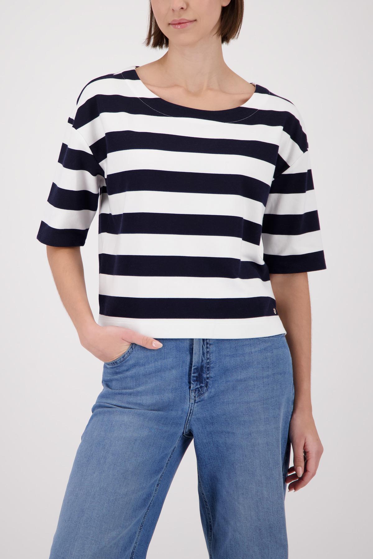 Sweatshirt mit Streifen 42 - Marine Ringel