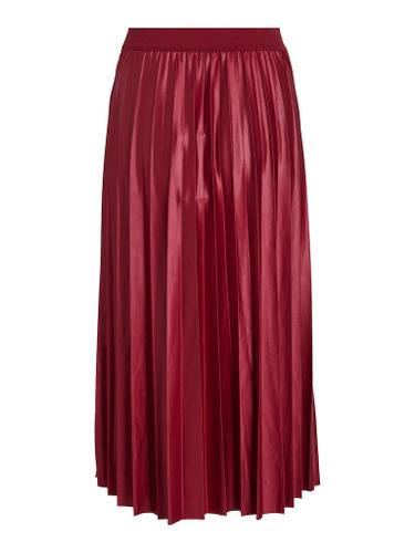 VINITBAN MIDI SKIRT - NOOS XL - Beet Red