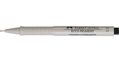 Tintenfeinschreiber ECCO-PIGMENT, Schreibfarbe: schwarz, Linienbreite: 0,30 mm Füller