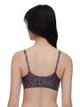 SOFTSTRETCH Bustier mit Rundhalsausschnitt XS/S - Ink Shimmer Print