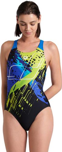 ARENA Damen Schwimmanzug WOMEN'S FUNNY SPOT SWIMSUIT V BACK LB 36 in Bunt