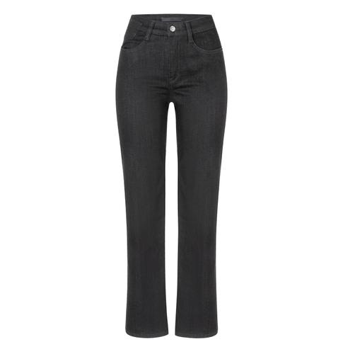 MAC JEANS - LAURA, Authentic Stretch Denim 44/30 Flared Fit - Schwarz