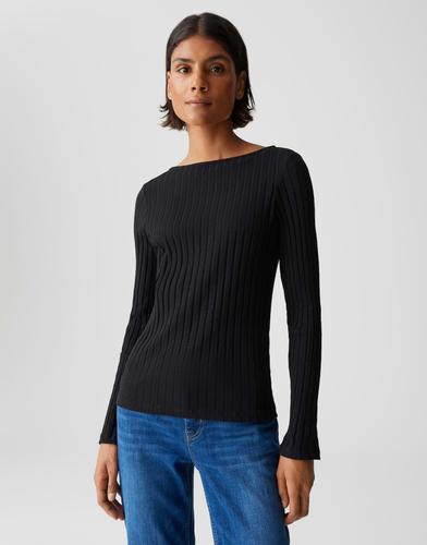 Langarmshirt "Sovke" - Schwarz / 40