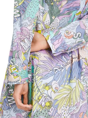 Bedrucktes Kleid "Rethink Together" 40 - Lavender Macaron
