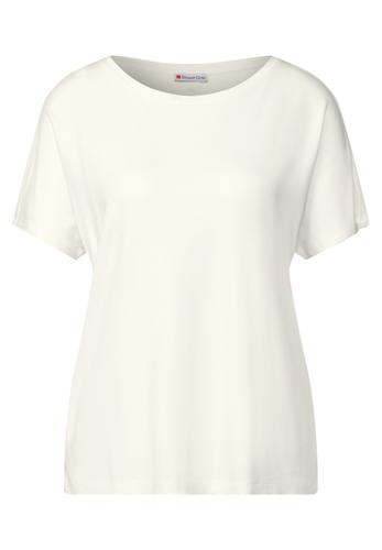 Shirt in Unifarbe 36 - Off White