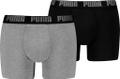 PUMA Herren Unterhose MEN EVERYDAY BASIC BOXER 2P XL in Grau