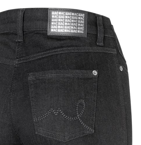 MAC JEANS - LAURA, Authentic Stretch Denim 44/30 Flared Fit - Schwarz