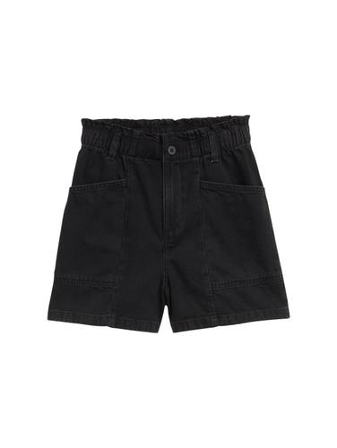 TTLINOU WIDE Jeans Shorts XL Relaxed Fit - Deep Black