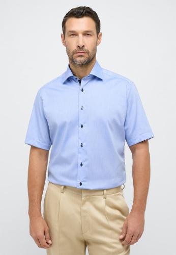 Hemd Pinpoint Kurzarm Blau 46/Kurzarm