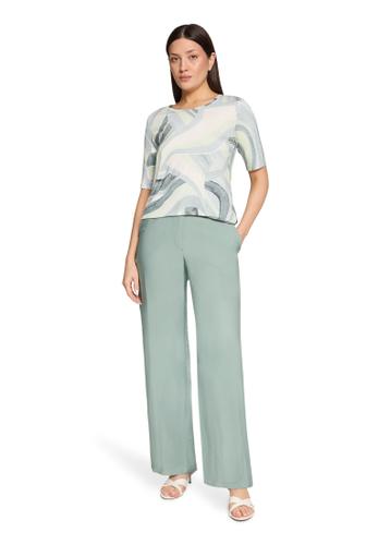 Marlene-Hose 40 Relaxed Fit - Chinois Green