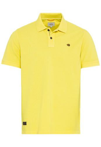 Piqué Poloshirt aus zertifiziertem Organic Cotton XL Regular Fit - Lemon Grass