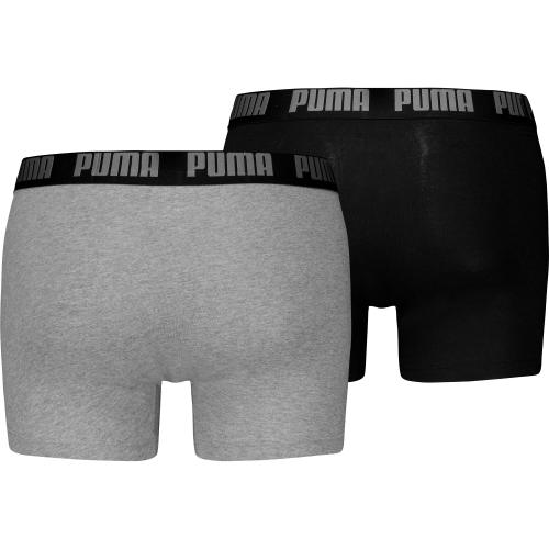 PUMA Herren Unterhose MEN EVERYDAY BASIC BOXER 2P S in Grau