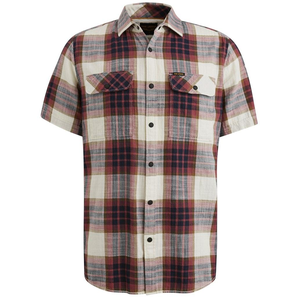 Ctn Slub Herringbone Check Esben Rosa M