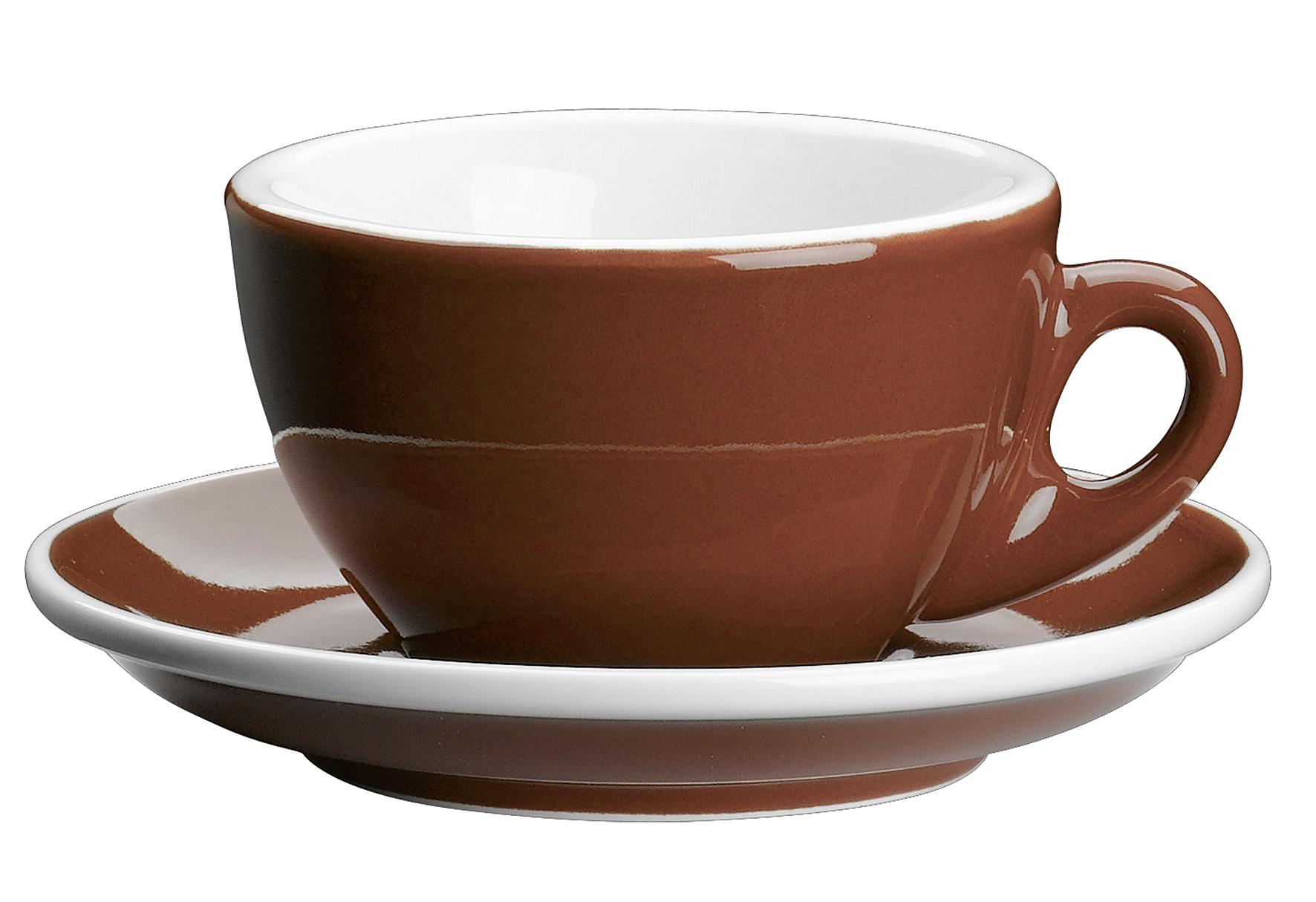 Cappuccinotasse 'Roma' mit Untertasse