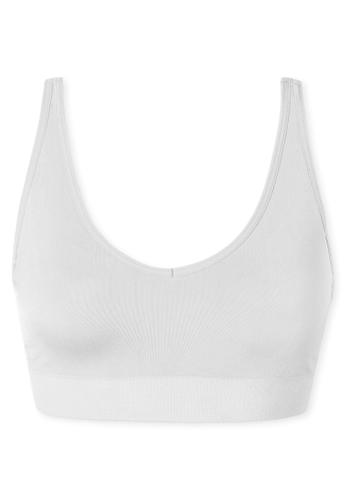 Soft BH mit herausn. Pads L - Weiss