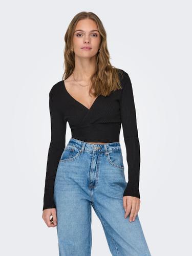 ONLHONOR LS V-NECK CC KNT