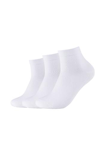 Unisex Socken (3 Paar) - Weiß / 39-42