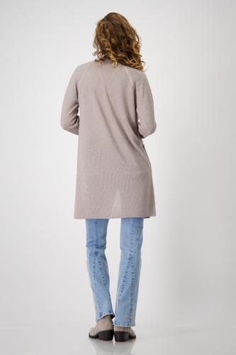 Stricküberwurf mit Lurex 36 - Dark Linen
