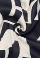 Bluse Viskose Langarm 44/Langarm LOOSE FIT - Schwarz