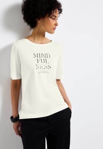 Softes Shirt mit Wording 42 - Off White