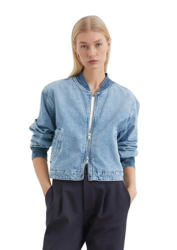 Jeans-Blouson oversize M
